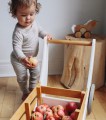 Kinderfeets 2-in-1 houten opbergkar en loopwagen - Wit Tangara Groothandel voor de Kinderopvang Kinderdagverblijfinrichting4